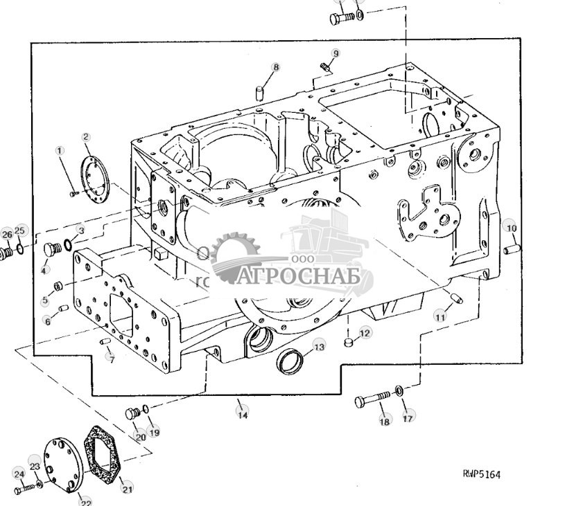 Картер трансмиссии 